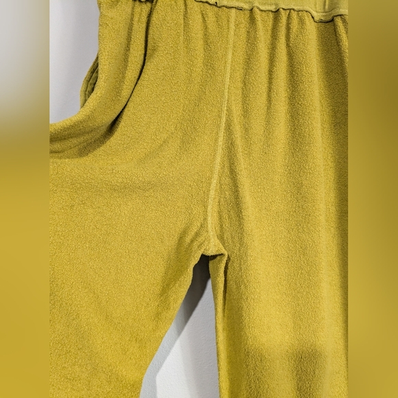 Free People Cactus Fuzzy Fleece Slouchy Trackie Sweatpant Joggers S - Picture 9 of 15